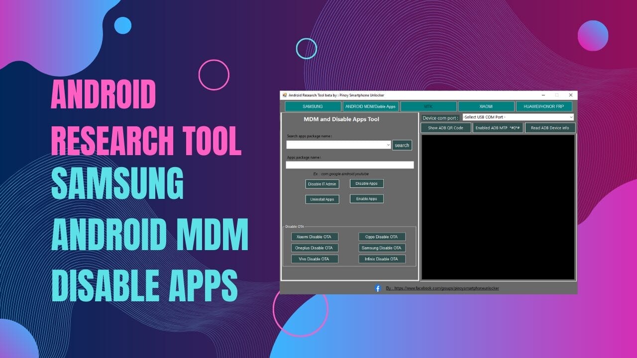 Android research tool