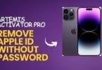 Artemis Activator Pro, Remove Apple Id Without Password
