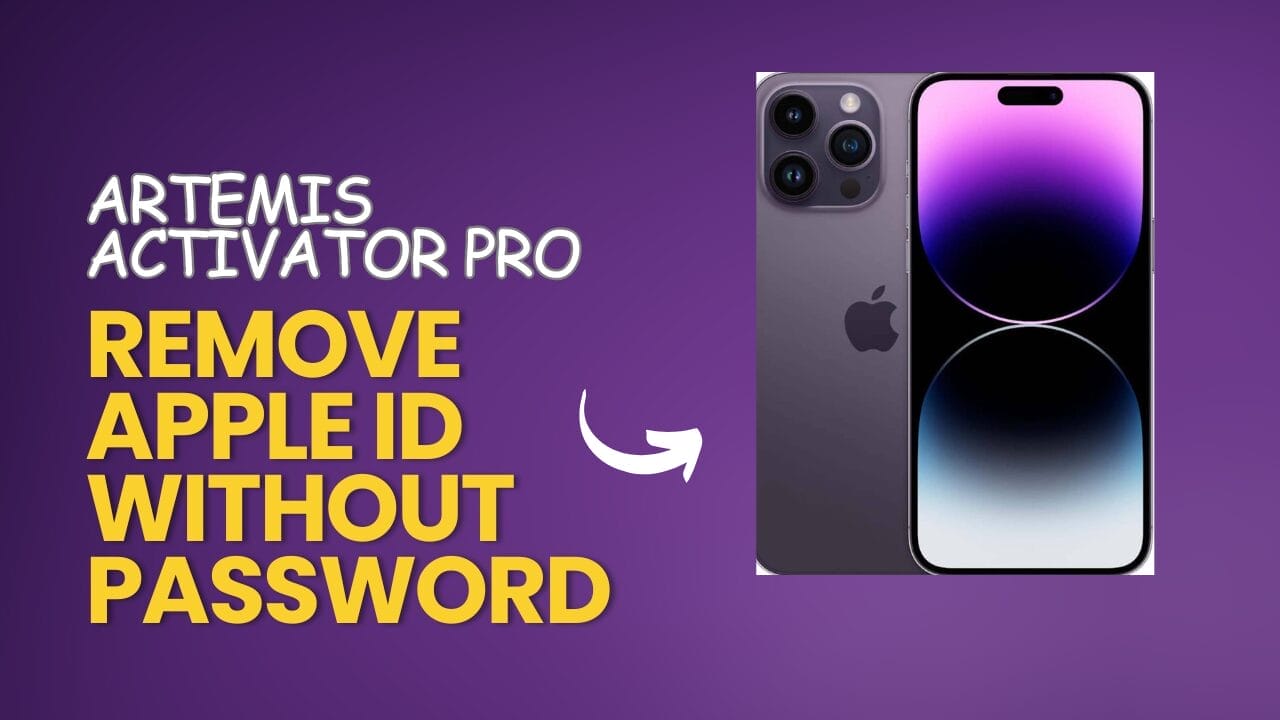 Artemis activator pro, remove apple id without password