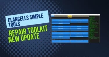 Clancells simple tools v5 repair toolkit new update