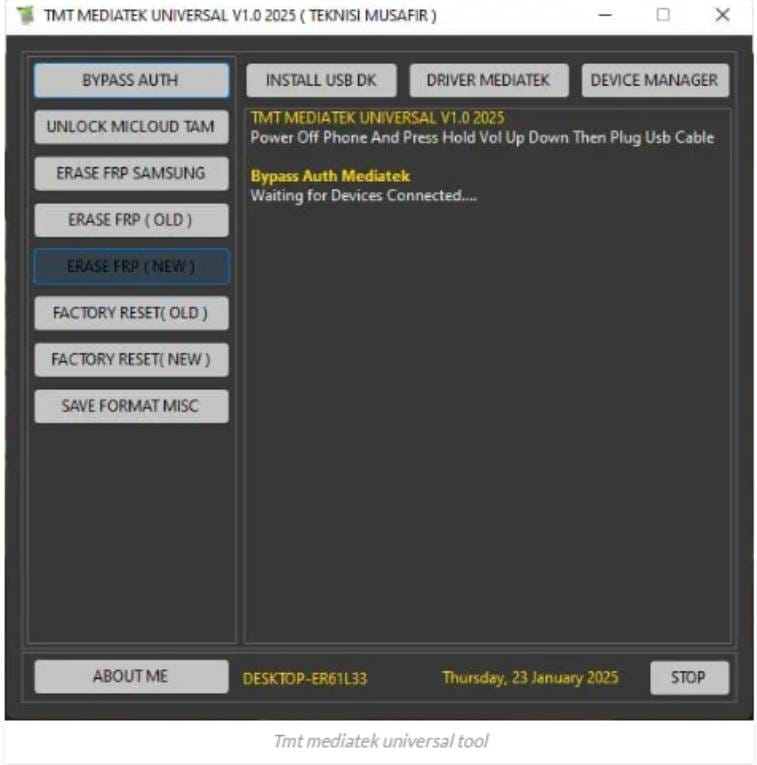 Tmt mediatek universal tool v1. 0