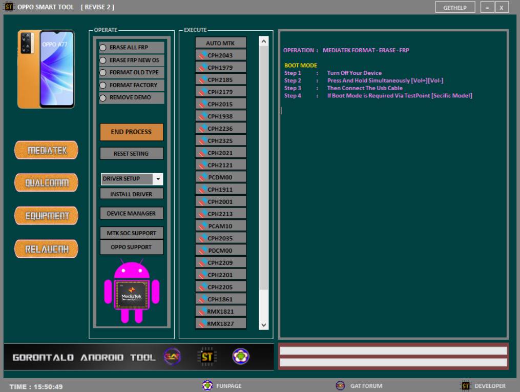 Oppo smart tool v2 unlocking & repairing your phone Oppo smart tool v2