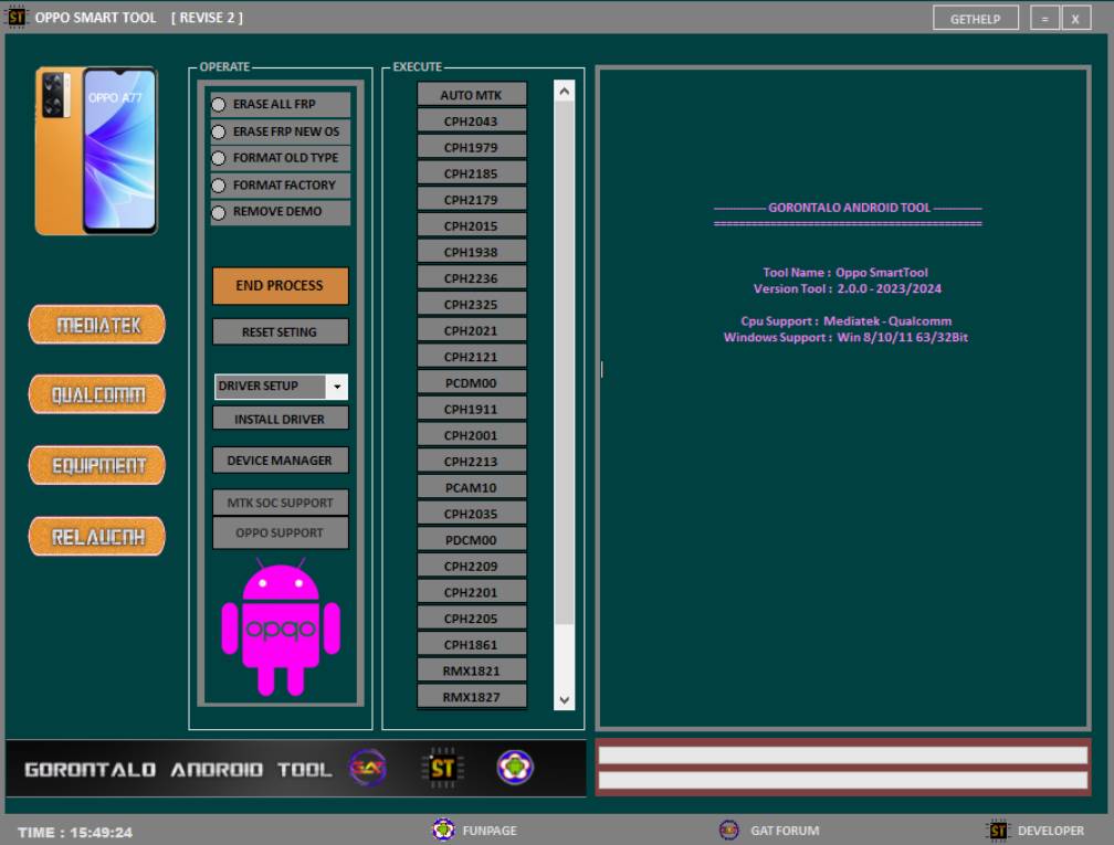 Oppo smart tool v2 unlocking & repairing your phone Oppo smart tool v2