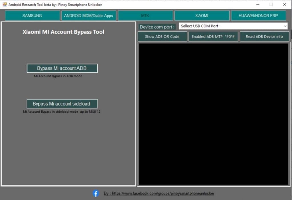 Android research tool
