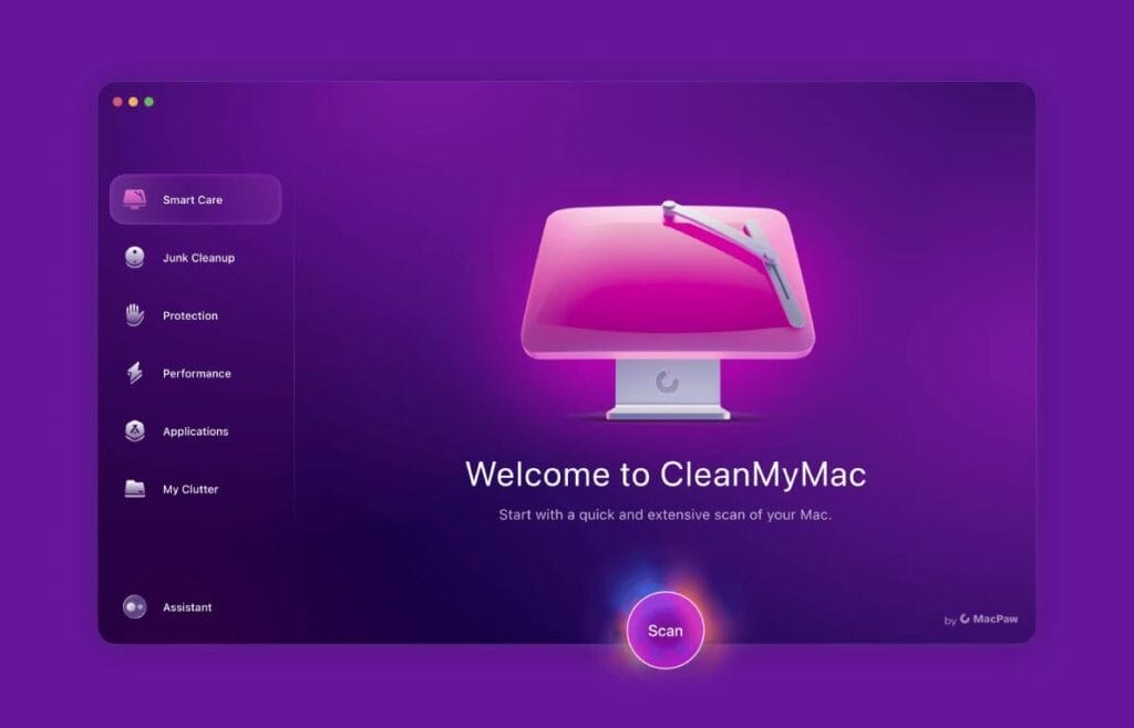 Mac cleaning software