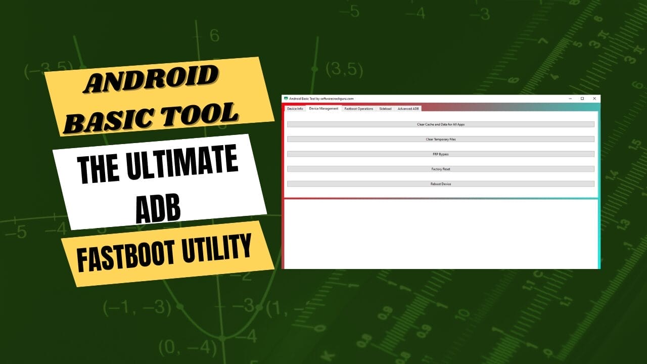 Android basic tool the ultimate adb & fastboot utility