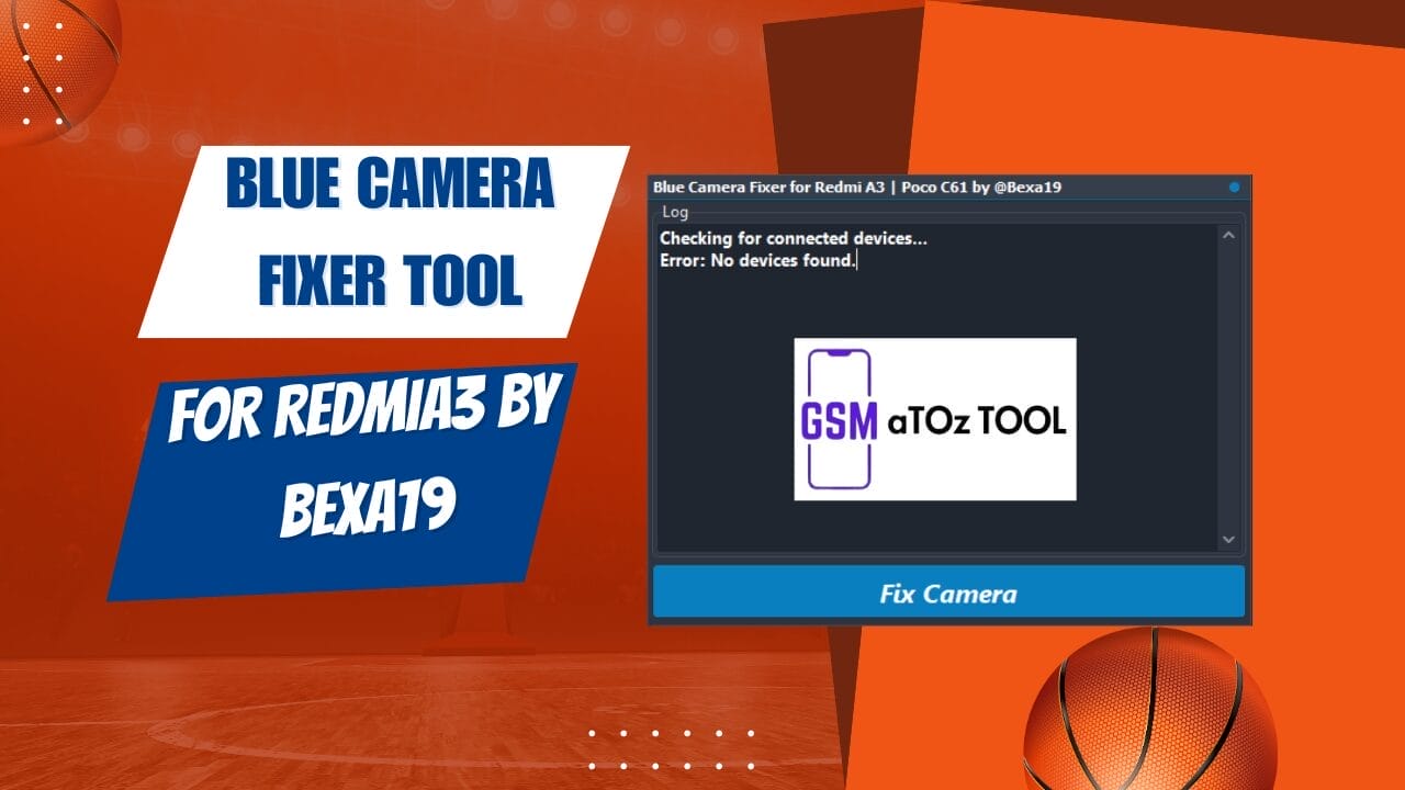 Blue camera fixer tool for redmia3 by bexa19