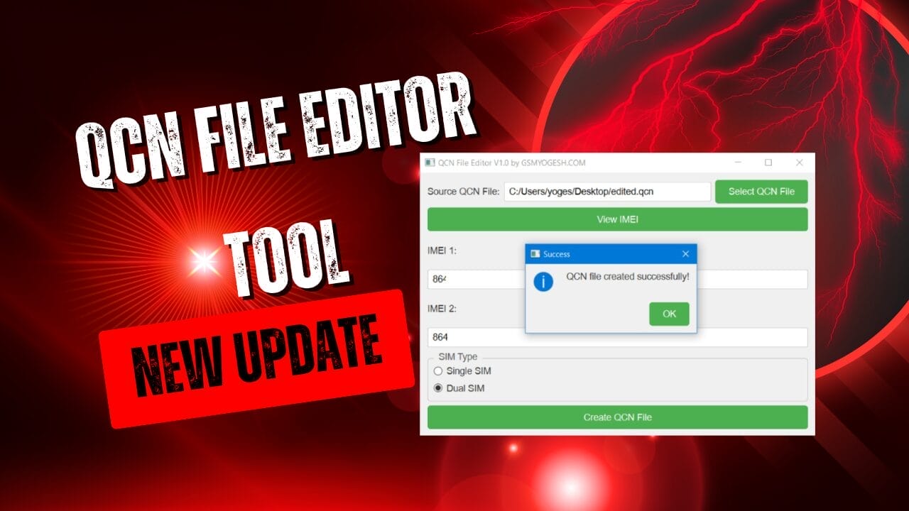 Qcn file editor tool v1. 0 new update