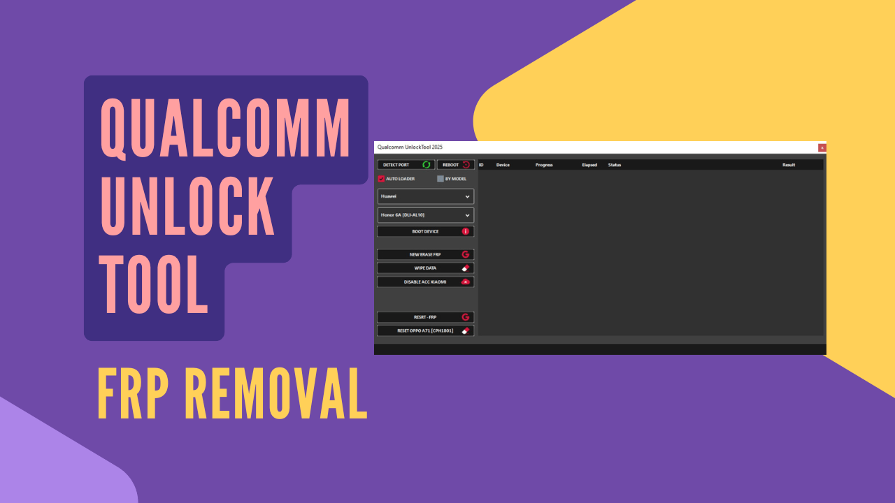 Qualcomm unlock tool 2025 frp removal