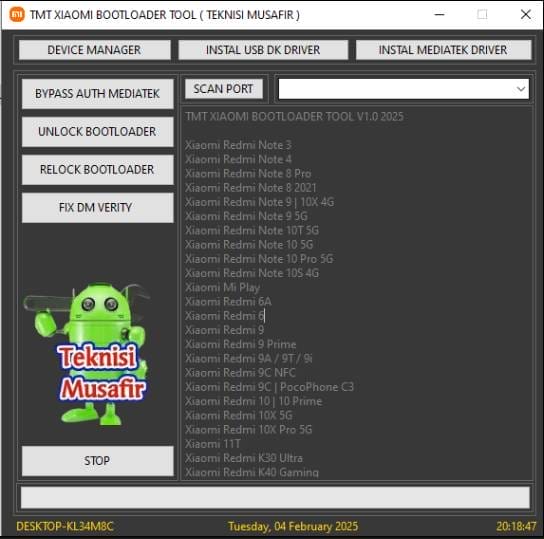 Tmt xiaomi bootloader tool v1. 0 unlock your xiaomi devices Tmt xiaomi bootloader tool