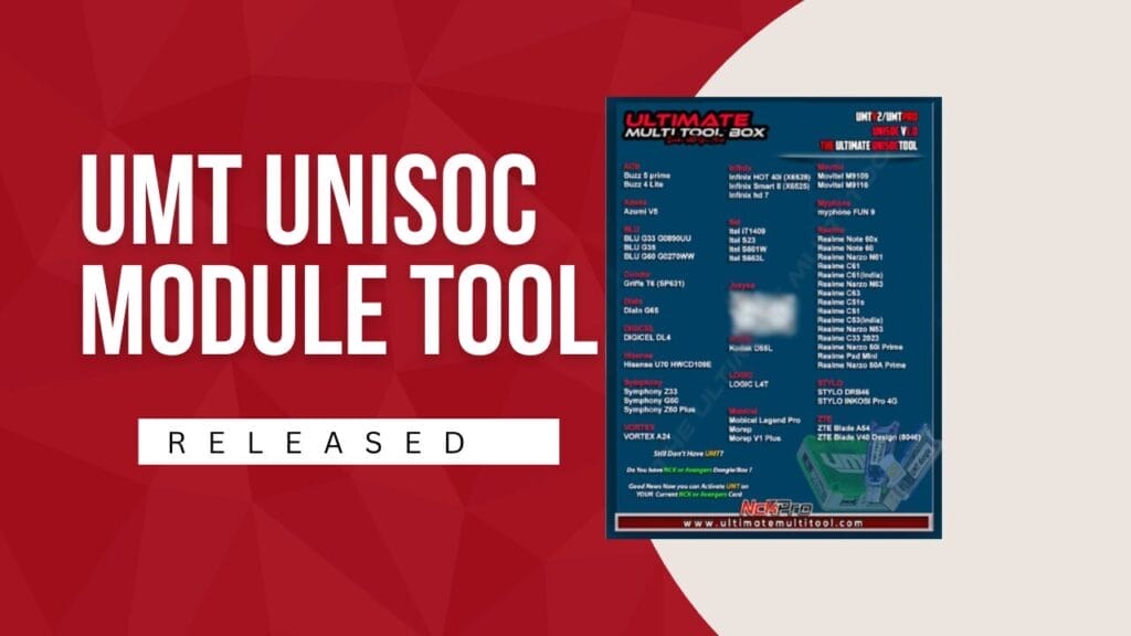Umt unisoc module tool