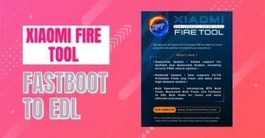Xiaomi fire tool v2. 9 fastboot to edl