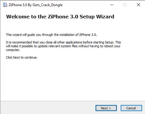 Ziphone gui tool