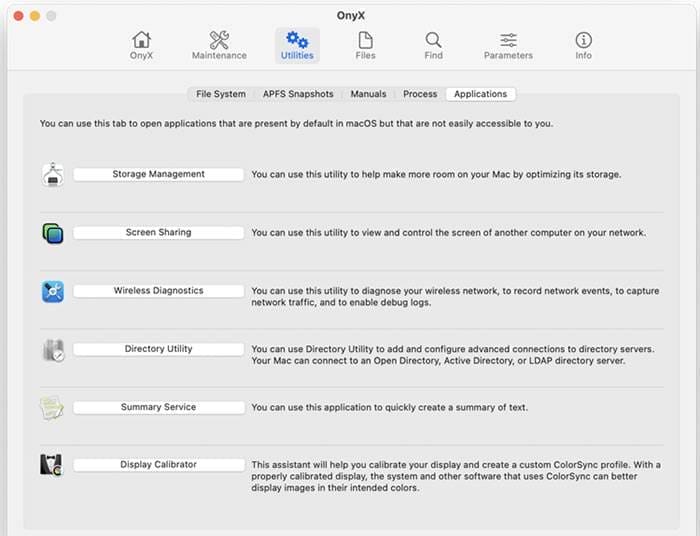 Mac cleaning software