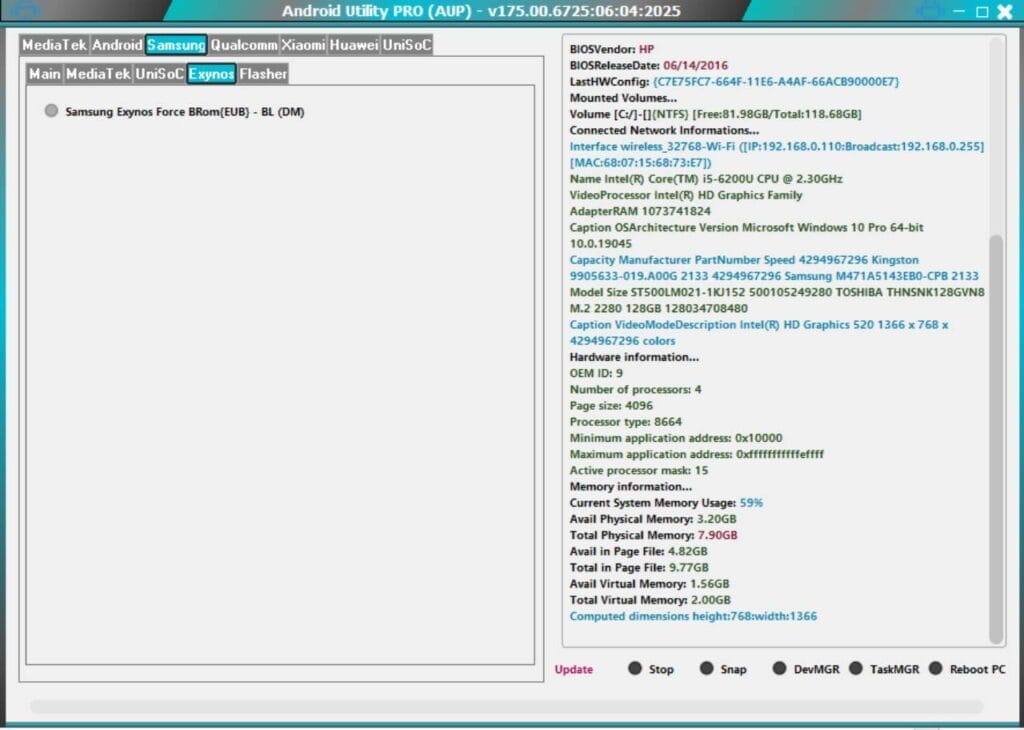 Android utility tool v200. 1 (mediatek/ android/ samsung /qualcomm) Android utility tool