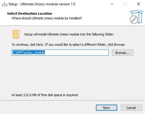 Umt unisoc module tool