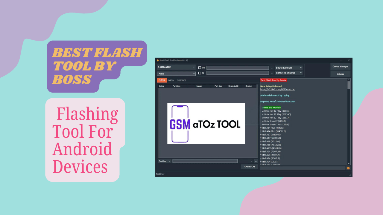 Best flash tool by boss v1. 7 flashing tool for android devices Best flash tool by boss v1. 7 flashing tool for android devices
