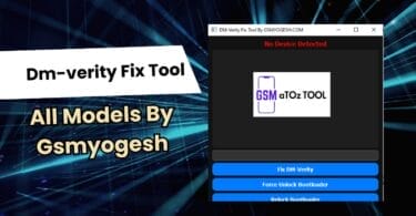 Dm-verity fix tool all models by gsmyogesh