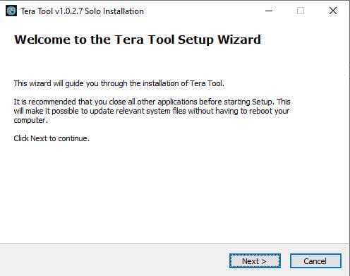 Tera tool v1. 0. 2. 7