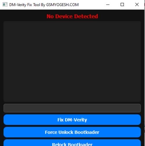 Dm-verity fix tool all models by gsmyogesh Dm-verity fix tool