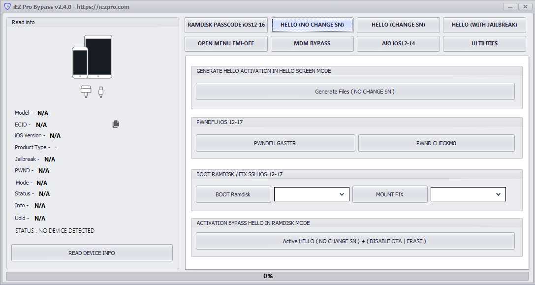 Iez pro bypass tool