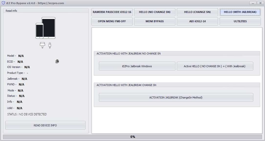 Iez pro bypass tool