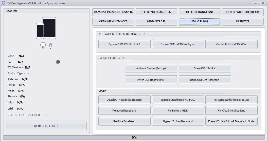 Iez pro bypass tool
