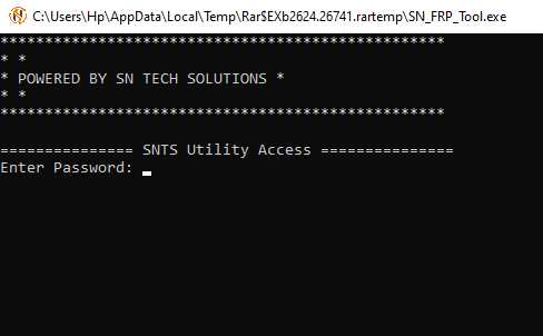 Sn frp tool