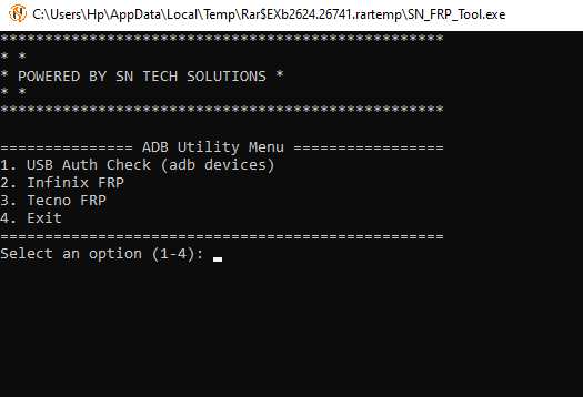 Sn frp tool