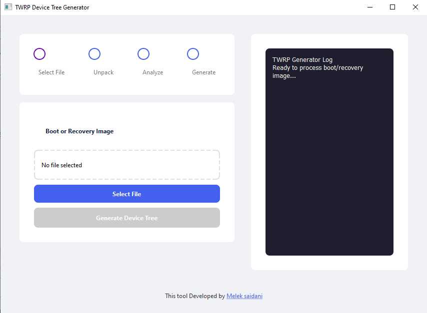 Twrp device tree generator tool