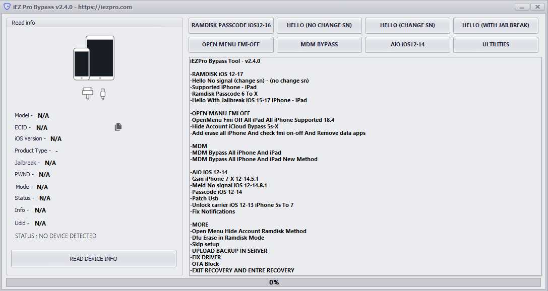 Iez pro bypass tool