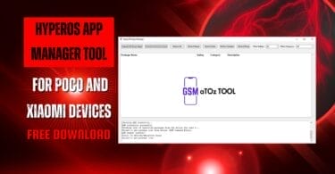 Hyperos app manager tool for poco and xiaomi devices