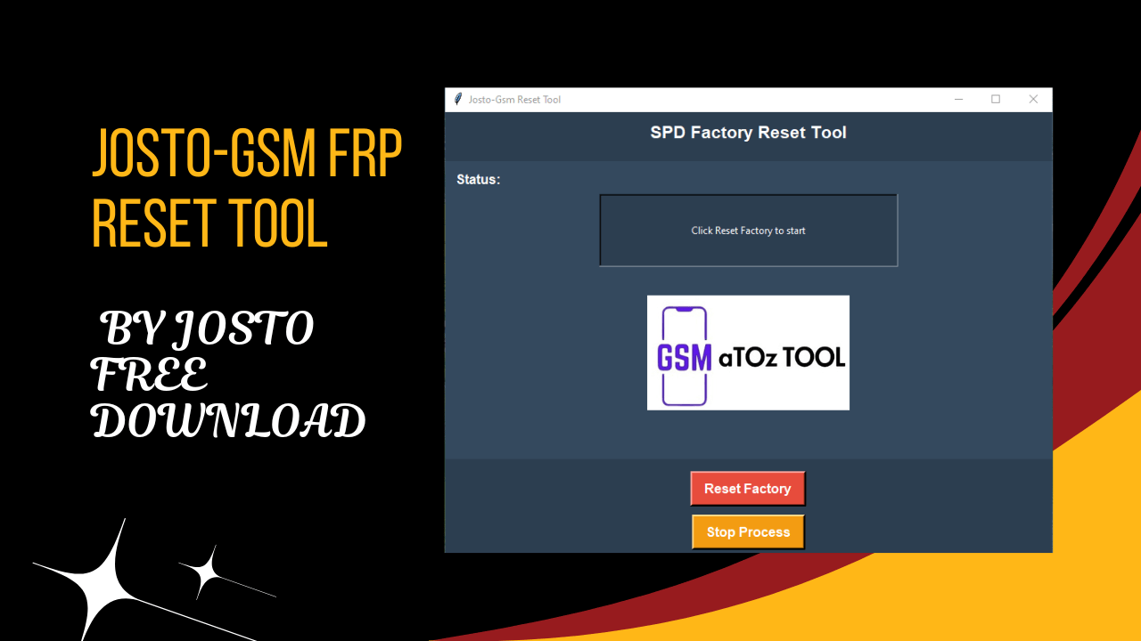 Josto-gsm frp reset tool v1. 0 by josto free download