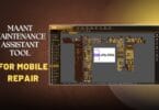 Maant maintenance assistant tool for mobile repair
