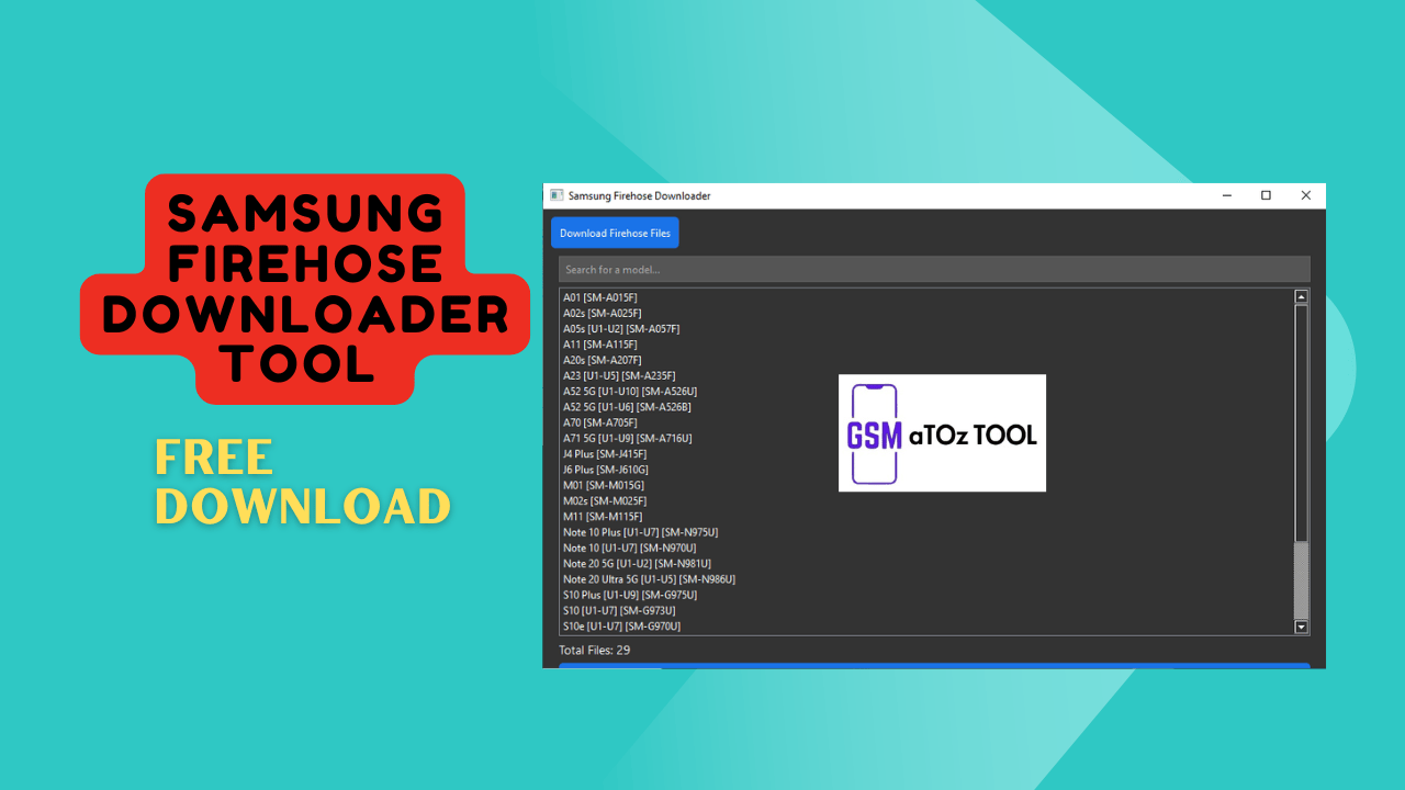 Samsung firehose downloader tool free download