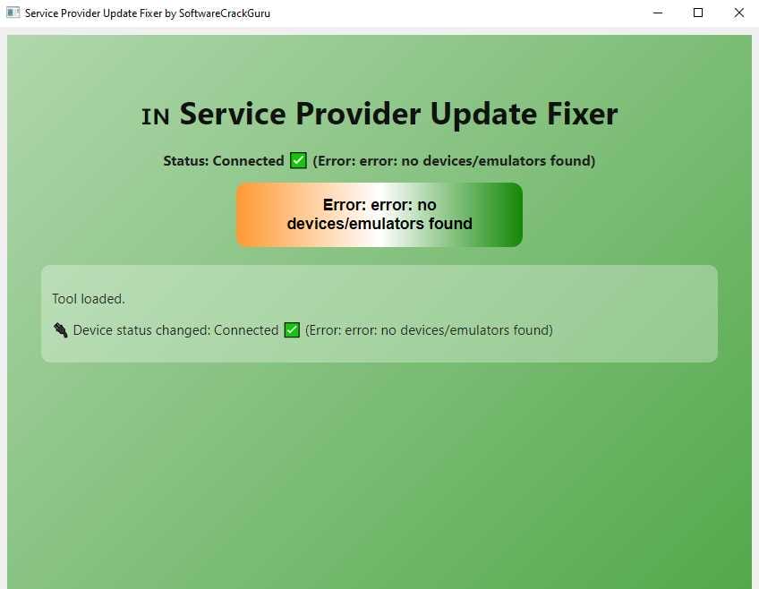 Service provider update fixer tool for samsung android devices Service provider update fixer tool