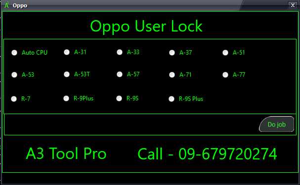 A3 tool pro v2. 0 for window A3 tool pro