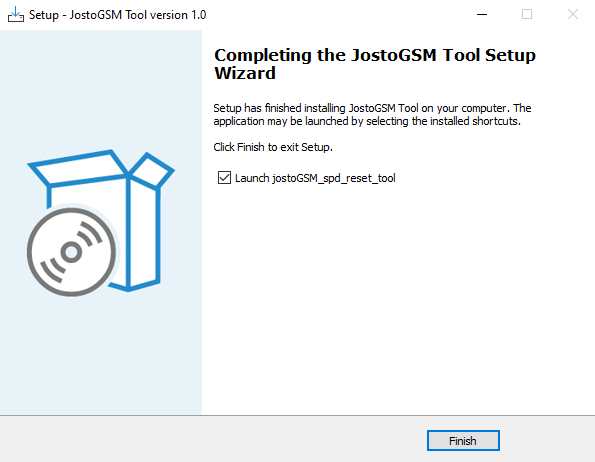 Spd factory reset tool
