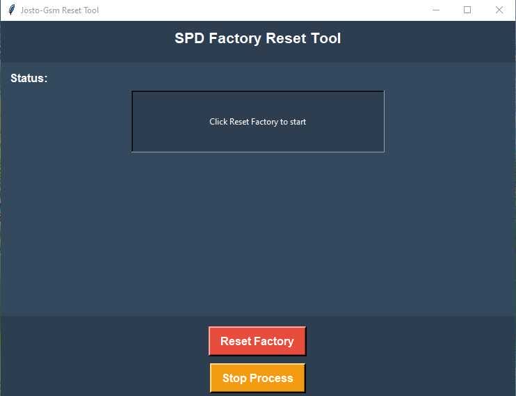 Josto-gsm frp reset tool