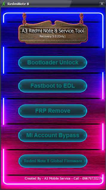 A3 tool pro v2. 0 for window A3 tool pro