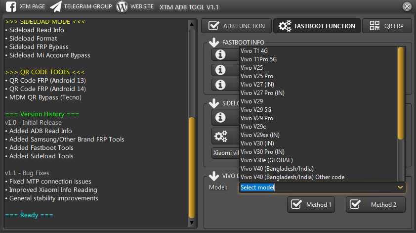 Xtm adb tool v1. 1 free download Xtm adb tool