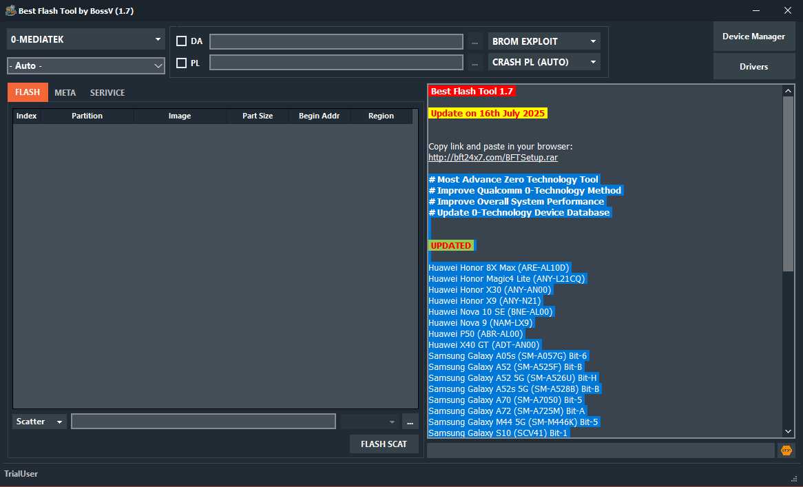Best flash tool