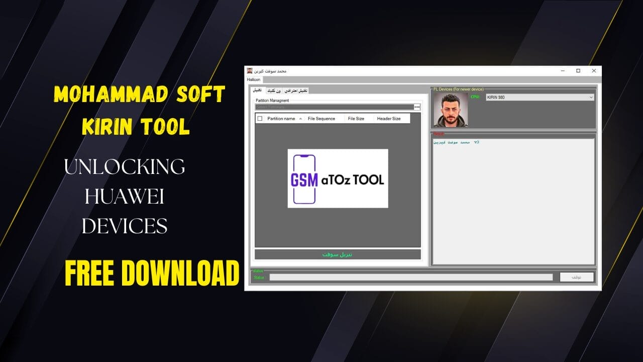 Mohammad soft kirin tool v3 unlocking huawei devices