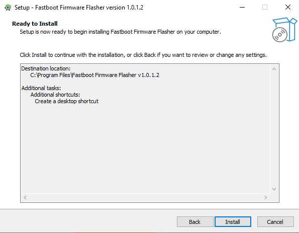 Fastboot firmware flasher tool