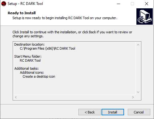 Rc dark tool