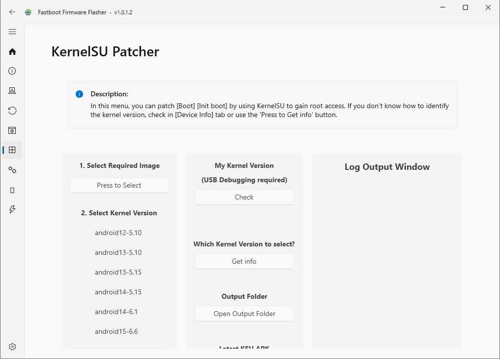 Fastboot firmware flasher tool