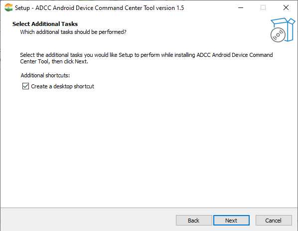 Android device command center tool