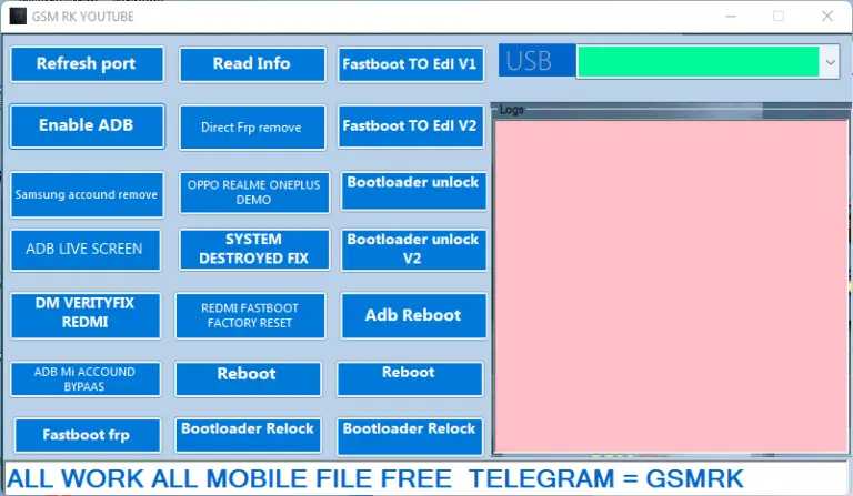 Gsm rk tool v1. 1