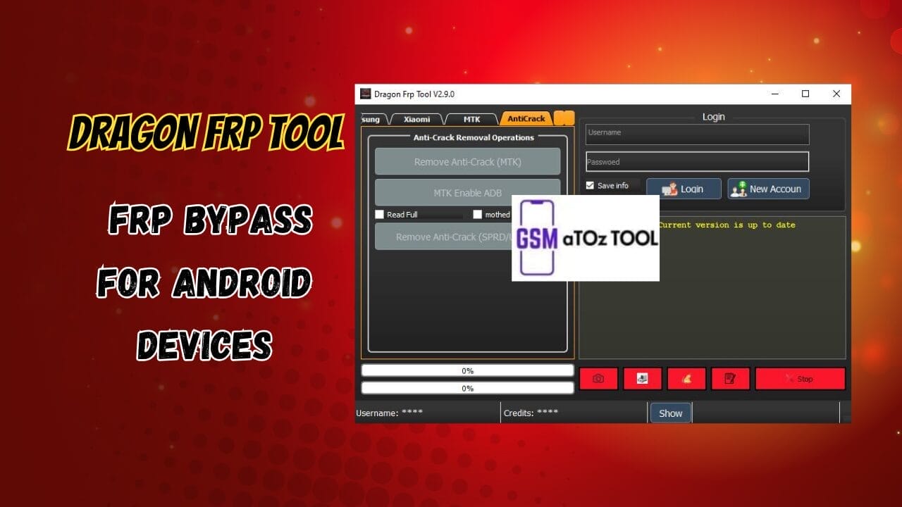 Dragon frp tool v2. 9. 0 frp bypass for android devices Dragon frp tool v2. 9. 0 frp bypass for android devices