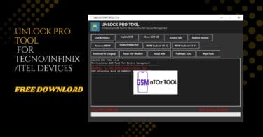 Unlock pro tool v1. 0 for tecno/infinix/itel devices
